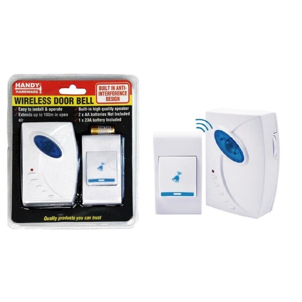 1Pack Wireless Door Bell w Digital Remote 36 Different Melodies