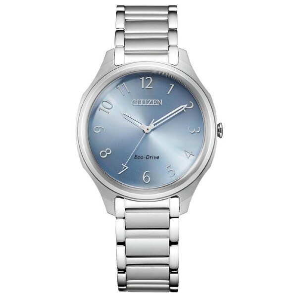 Citizen Eco-Drive Casual Womens Watch, Stainless Steel (EM0750-50L)