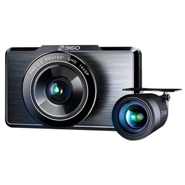 360 G500H 2K WiFi Dual Car Dash Camera