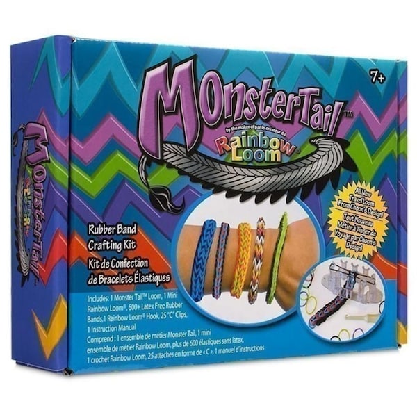 Rainbow Loom Monster Tail Bracelets