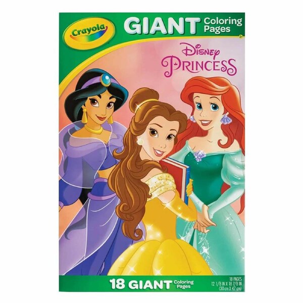 Crayola Giant Colouring Pages - Disney Princess