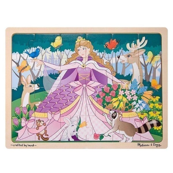 Melissa and Doug - Woodland Princess - 24 Piece Jigsaw Puzzle