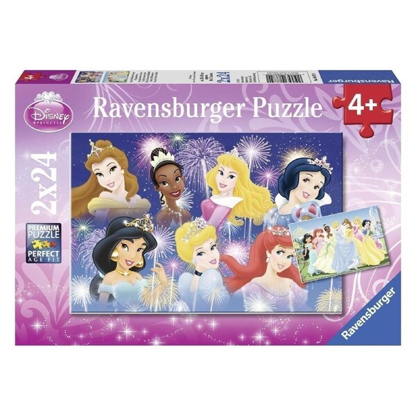 Ravensburger - Disney Beautiful Princesses - 2 X 24 Piece Puzzle