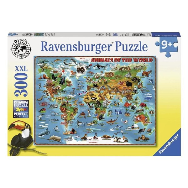 Ravensburger - World of Animals - 300 XXL Piece Puzzle