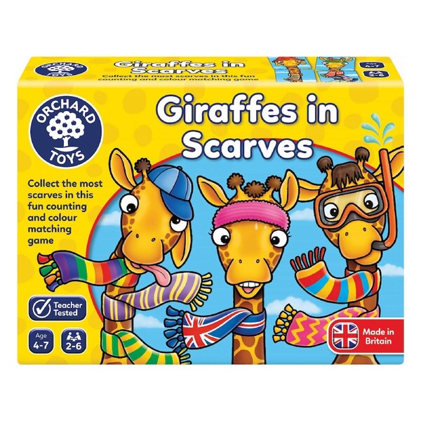Orchard Toys - Giraffes in Scarves Game