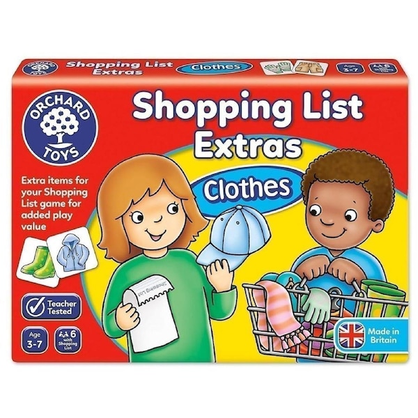 Orchard Toys - Shopping List Booster Pack - Clothes