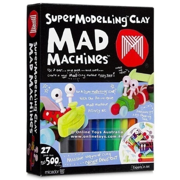 Micador - SuperModelling Clay Mad Machines