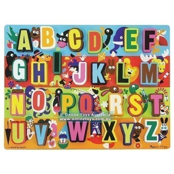 Melissa and Doug - Jumbo ABC Chunky Puzzle - 26 Pieces