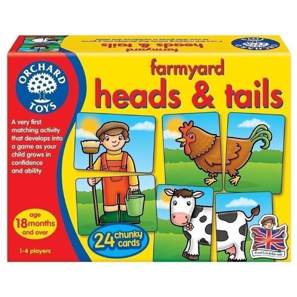 Orchard Toys - Farmyard Heads & Tails