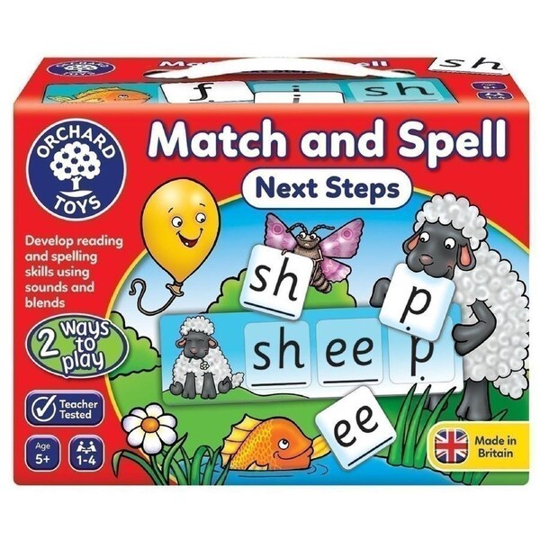 Orchard Toys - Match and Spell - Next Steps