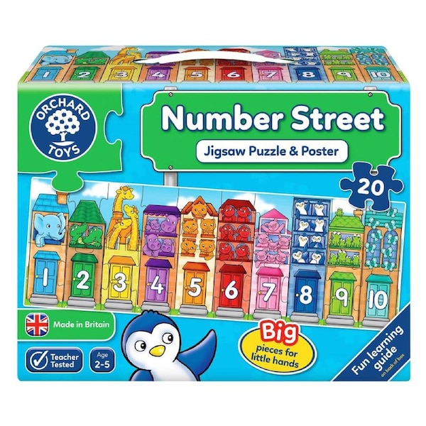 Orchard Toys - Number Street Jigsaw Puzzle