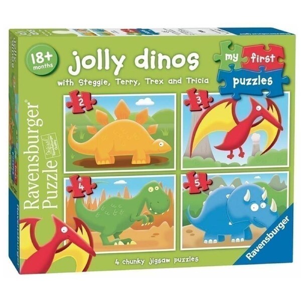 Ravensburger - My First Puzzles - Jolly Dinos