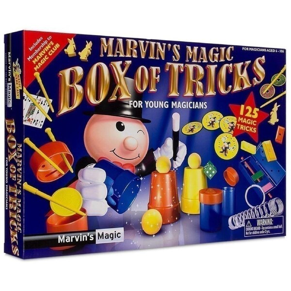 Marvins Magic Box of Tricks - 125 Magic Tricks