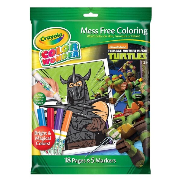 Crayola Colour Wonder - Mess Free Colouring - TMNT