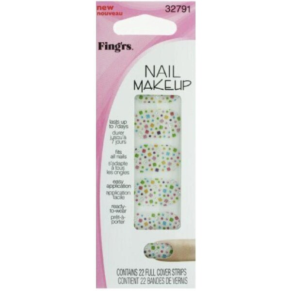 Fing'rs Nail Makeup Full Cover Strips 32791 - 1 Pack of 22