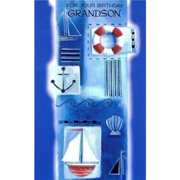 Birthday Grandson - Ocean Theme