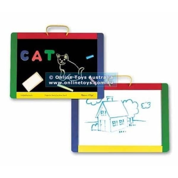 Melissa and Doug - Magnetic Chalk/Dry-Erase Board