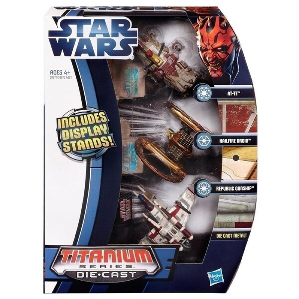 Star Wars - Titanium Series Die-Cast 3 Vehicle Pack 38877