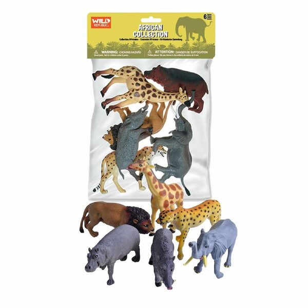 Wild Republic - Large Plastic African Animals Collection