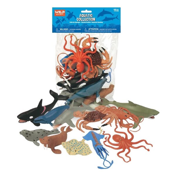 Wild Republic - Large Plastic Aquatic Collection