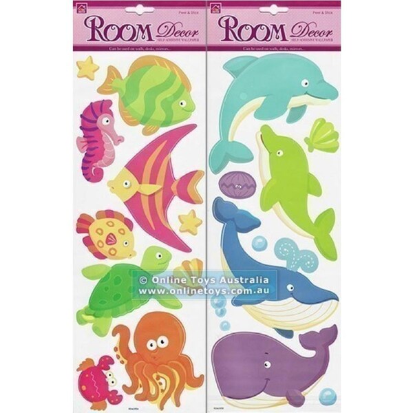 Room Decor - Ocean Sticker Set