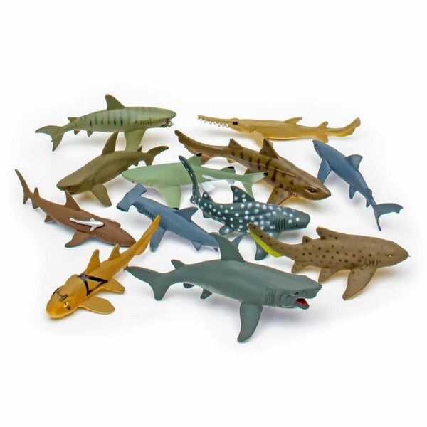 Wild Republic - Nature Tube - Plastic Sharks