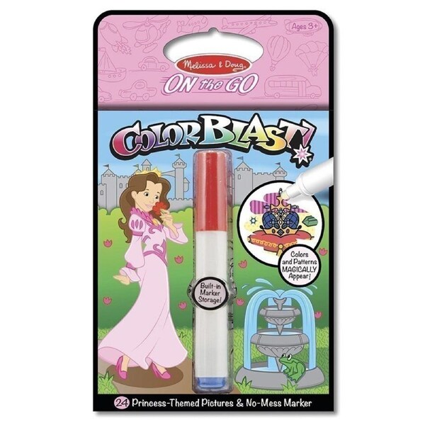 Melissa and Doug - On the Go Colour Blast - Princess Theme