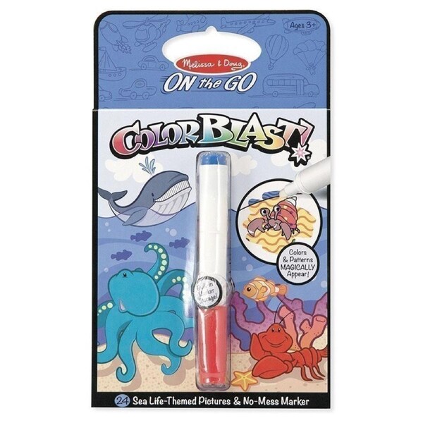 Melissa and Doug - On the Go Colour Blast - Sea Life Theme