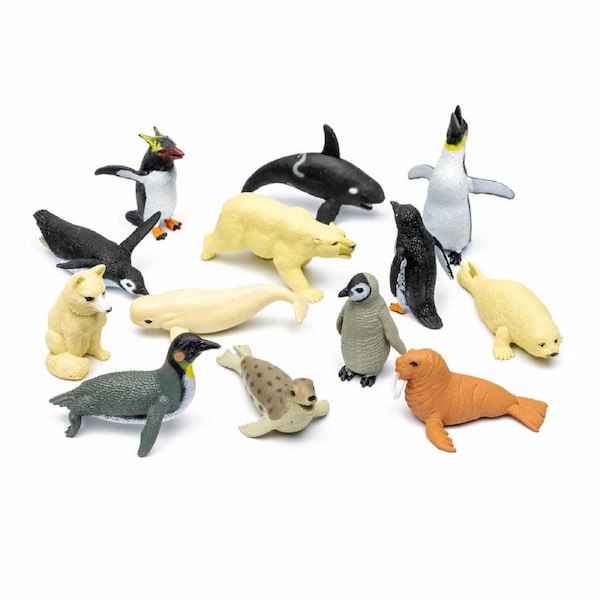 Wild Republic - Nature Tube - Plastic Polar Animals