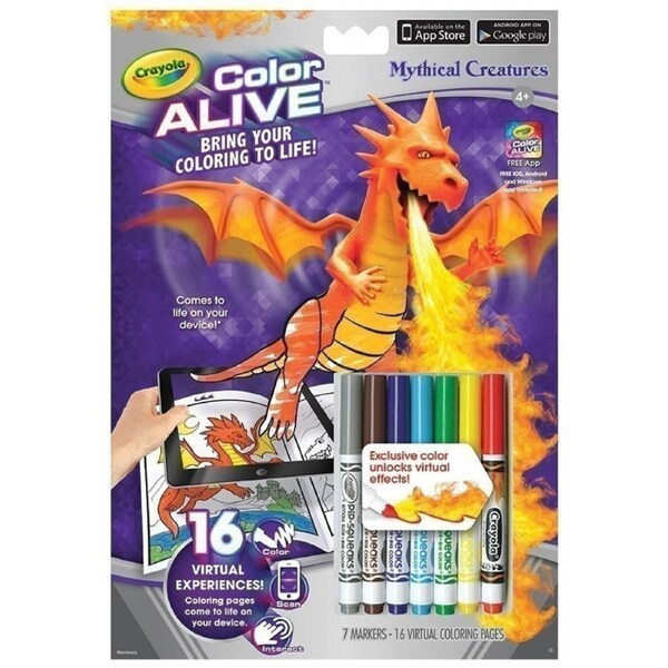 Crayola - Colour Alive - Mythical Creatures
