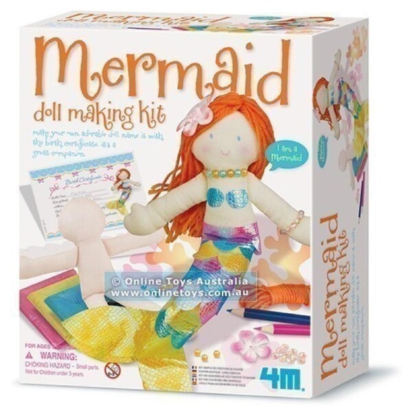 4M - Doll Making Kit - Mermaid