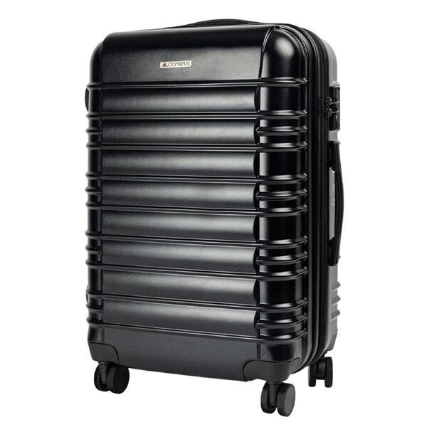 Olympus Noctis Suitcase 24in Hard Shell ABS+PC - Stygian Black