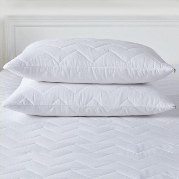 Gioia Casa Anti-Microbial Quilted Waterproof Pillow Protector 2 Pack