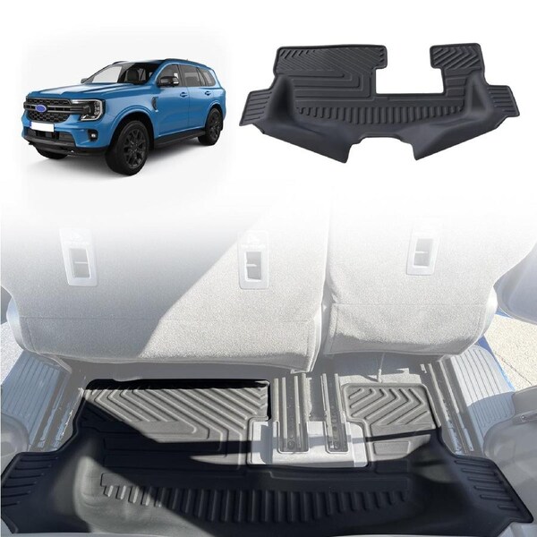 Third Row Floor Mat for Ford Everest 7 Seater 2022-Onwards