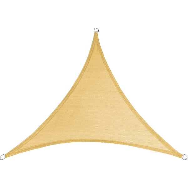 Ozoffer Outdoor Triange Sunshade Sail Cloth Awning Patio Garden 3.6m x 3.6m x 3.6m