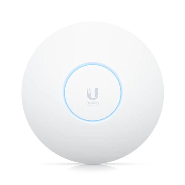 Ubiquiti UniFi U6-Enterprise WiFi 6E 4x4 MIMO PoE+ Access Point,140m Coverage,600+ Device&2.5GbE Uplink, Ceiling Mount,For High-Density, 2Yr Warr