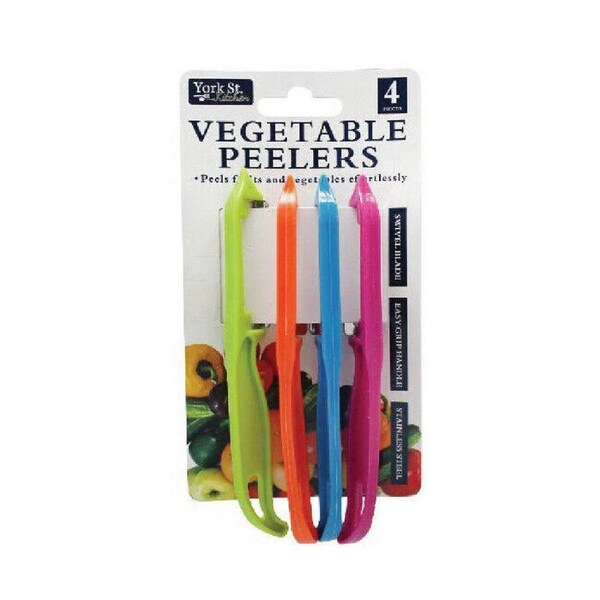 4pcs Vegetable Fruit Peeler Slicer Shredder Peeler Strips Cutter Fruit Tool