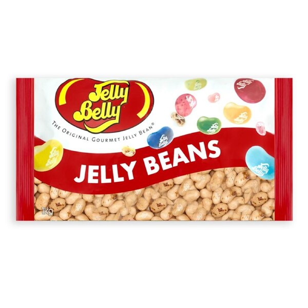 Jelly Belly 1kg Toasted Marshmallow Jelly Bean Bag Confectionery Lollies/Sweets