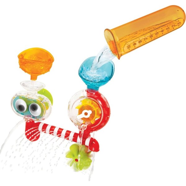 Yookidoo Spin N Sprinkle Water Lab Baby/Toddler Bath Water Play Toy 1-3y 22.5cm