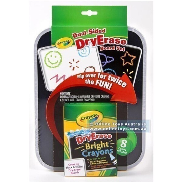 Crayola Dry Erase Dual Sided Board Set