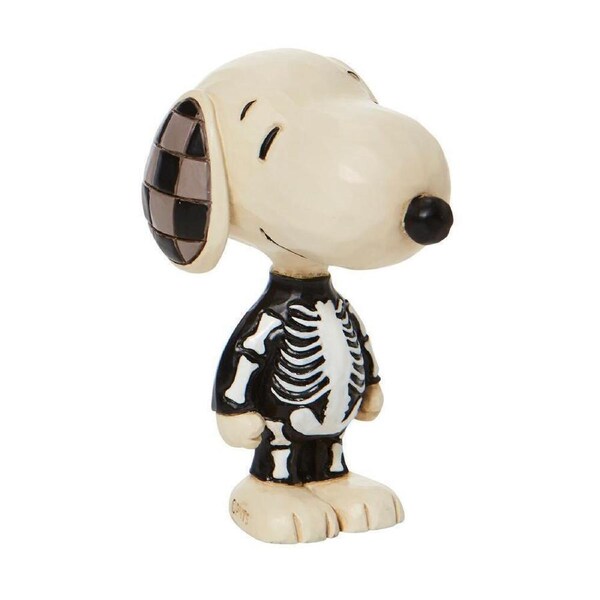 Peanuts by Jim Shore Mini Snoopy Skeleton