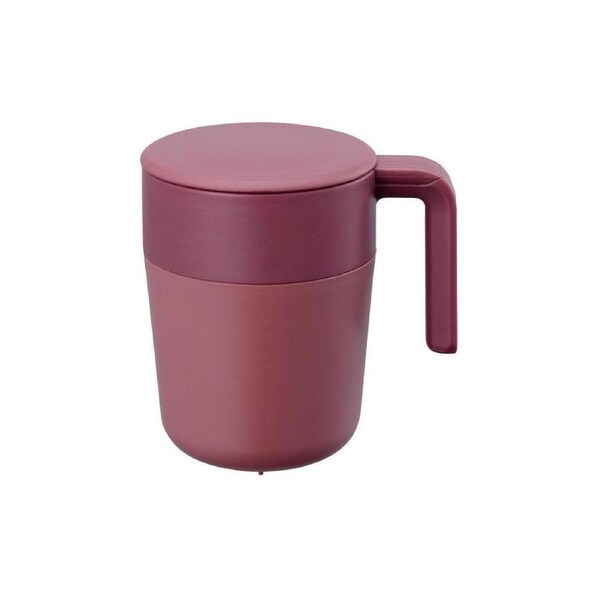 Kinto Cafe Press Mug 260ml Wine Red
