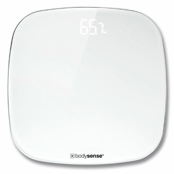 Bodysense Edge Rechargeable Weight Only Bathroom Scales with 180kg Capacity