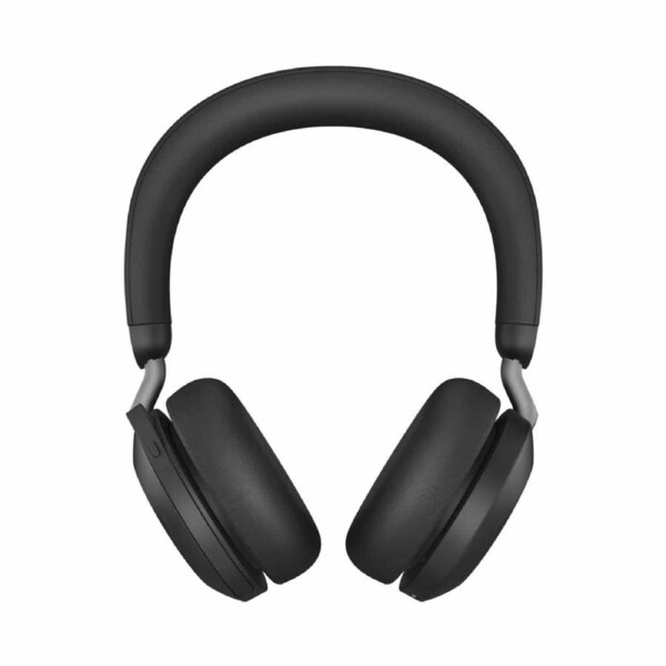 Jabra Evolve2 75 USB-C Bluetooth Headset, included Link380 Adapter, With Charging Stand, certified for Microsoft Teams - Black