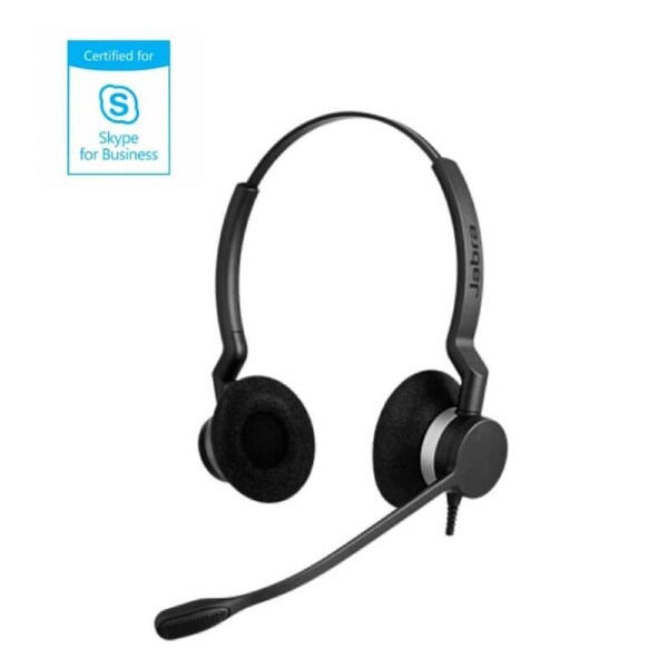 Jabra Corded Biz 2300 Ms Duo Headset,Usb-A