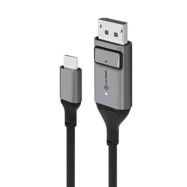 Alogic 2m Ultra Usb-c (Male) to DP Cable4K @60hz USB Cables - ULCDP02-SGR