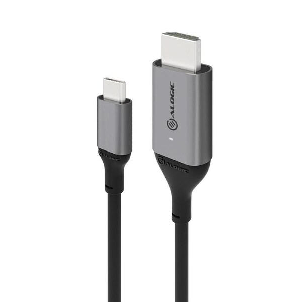 Alogic 1m Ultra Usb-c (Male) to Hdmi Cable4K @60hz USB Cables - ULCHD01-SGR