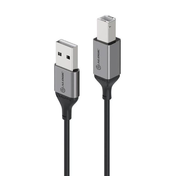 Alogic 2m Ultra Usb2.0 Usb-a (Male) to Usb-b Cable USB Cables - U22ABRBK