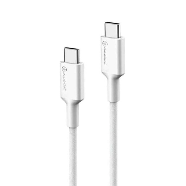 Alogic Elements PRO Usb-c to Cable Male 2m USB 2.0 5A 480mbps White Cables - ELPCC202-WH