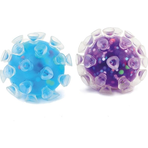 2x Fumfings 8cm Squishy Urchin Ball Kids Sensory Fun Fidget Toy 3y+ Assorted